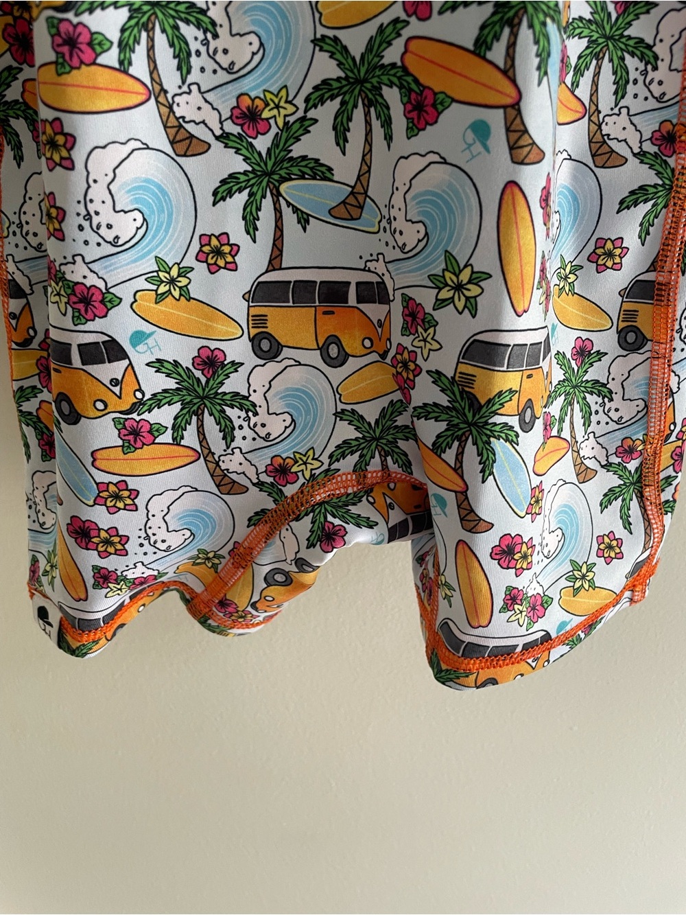George Hats Tropical Surf Print One-Piece Swim - Picture 3 of 7